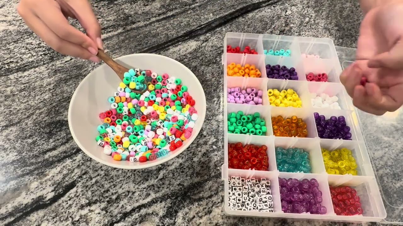 ASMR pony beads