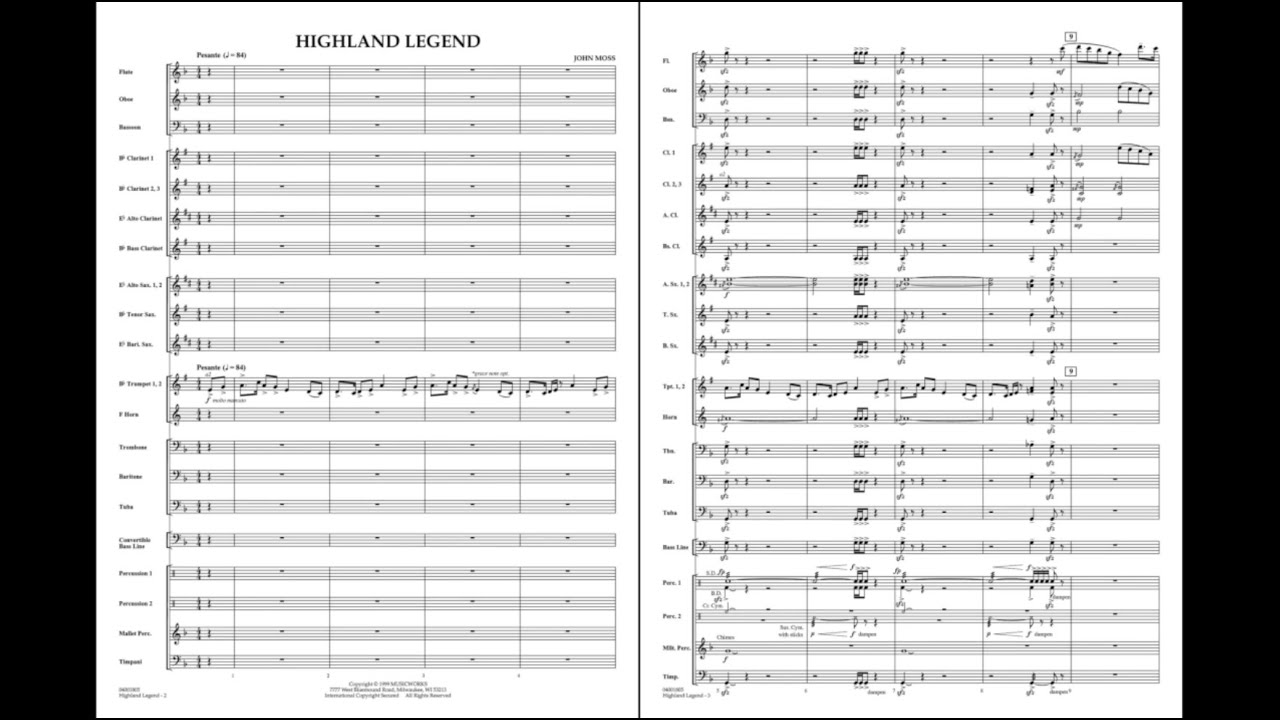 Highland Legend by John Moss