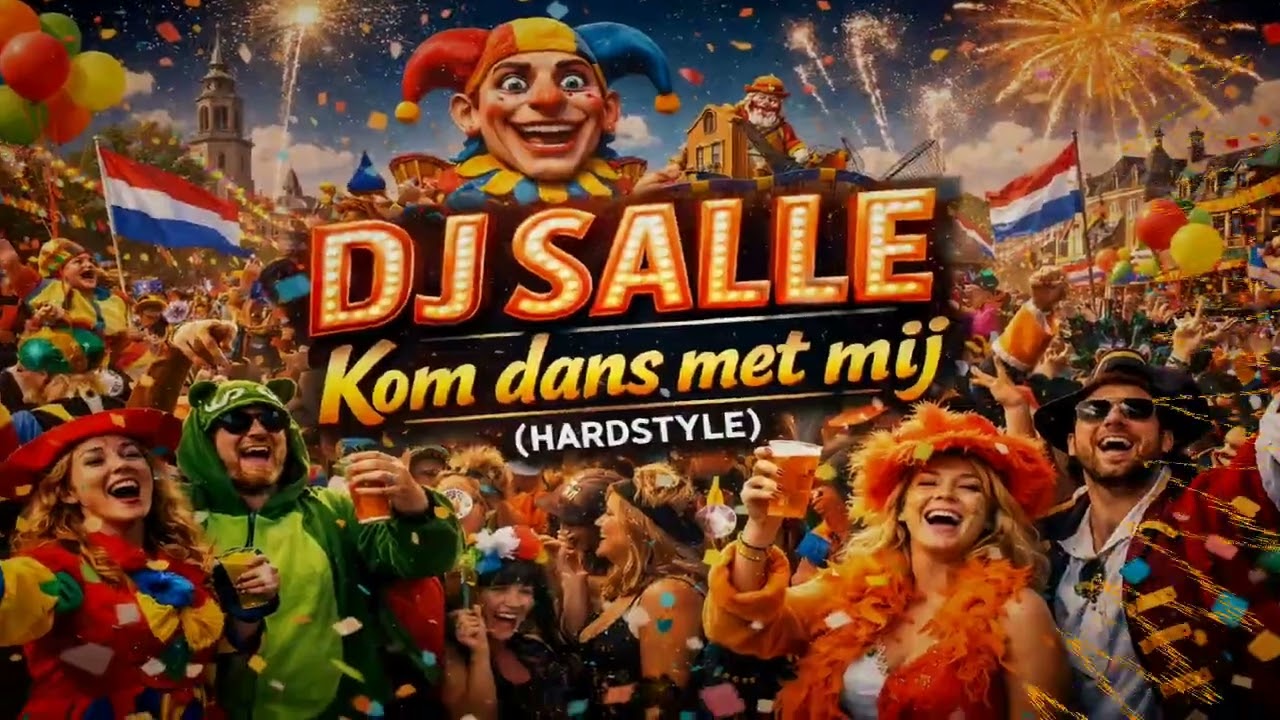 DJ Salle – Kom dans met mij (Hardstyle) | Dutch Carnaval Hardstyle Party Hit 🎉🔥