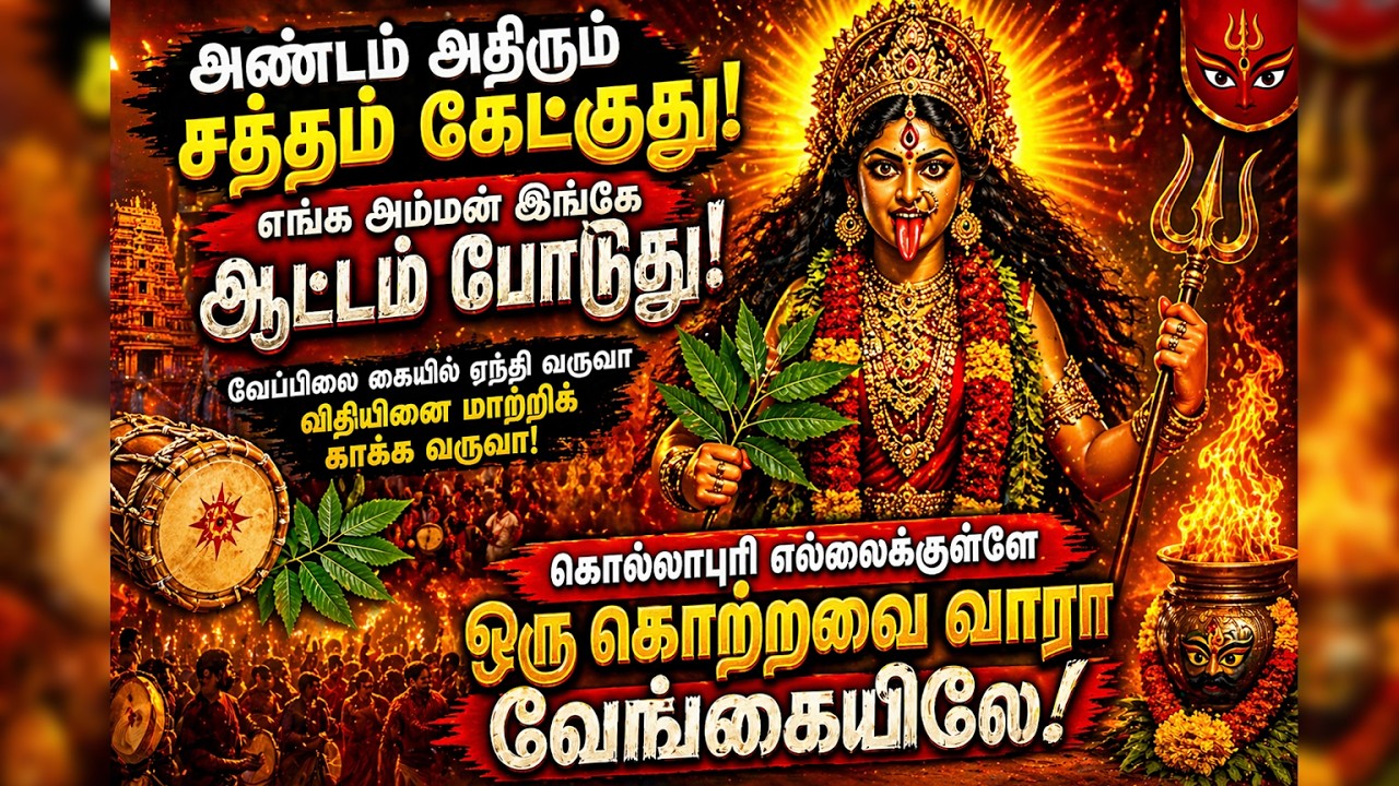 Sri Kollapuri Amman  Devotional Song Powerful  Tamil Padal[God]