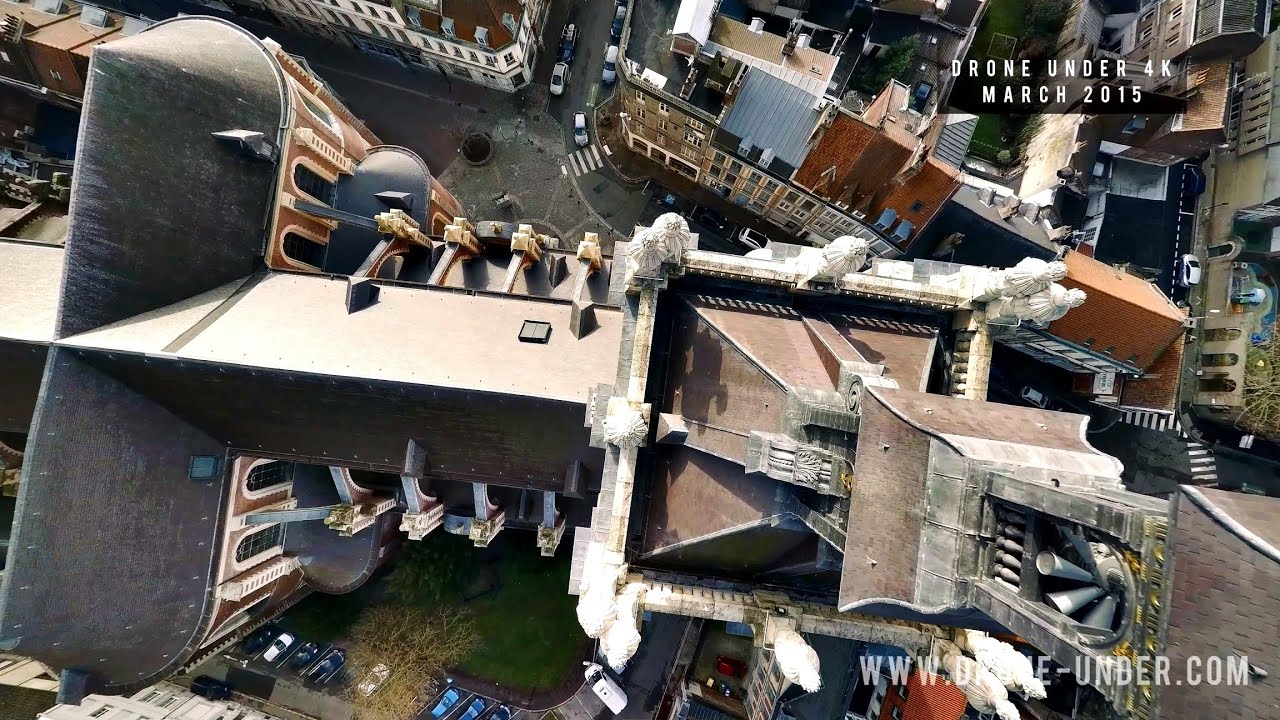 Drone Under. Demo Reel. March 2015. Eglise Saint Pierre