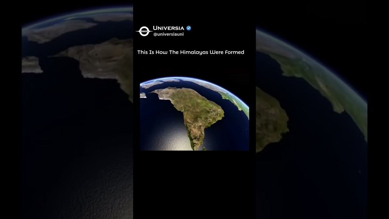 How the Himalayas Rose From the Earth 🌍⛰️ | 250 Million Years in 5 Seconds!