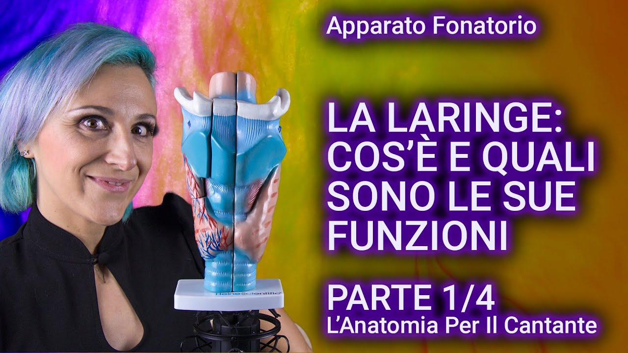 COS’È LA LARINGE E QUALI SONO LE SUE FUNZIONI - Apparato Fonatorio nel Canto (Parte 1/4)