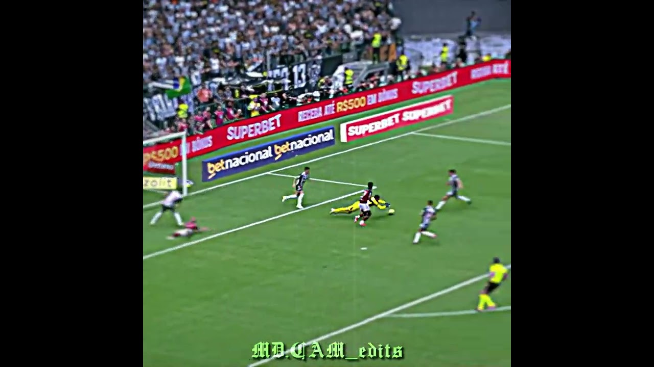 EVERSON SALVOU O GALO DE UMA GOLEADA HIST&Oacute;RICA!🥹#futebol #atleticomg #flamengo #everson #shorts #fyp