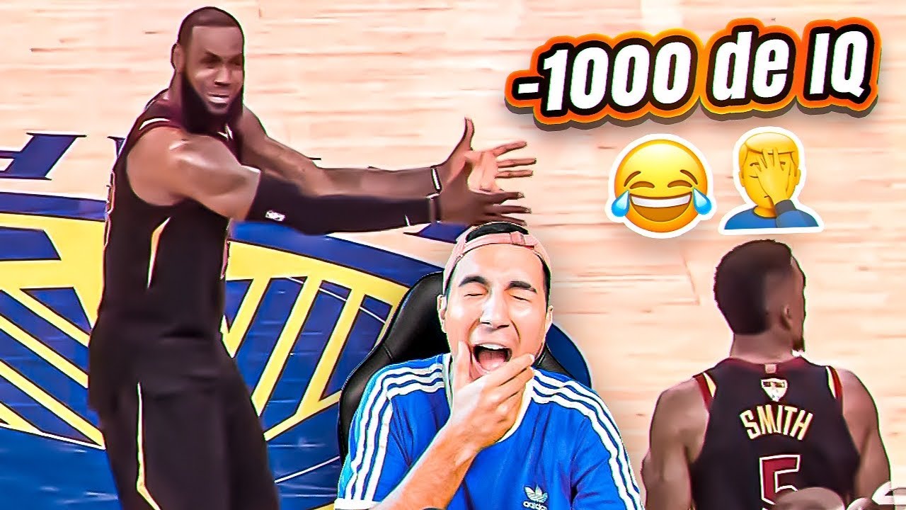 REACCIONANDO a JUGADAS de -1000 de IQ en la NBA! ¿CÓMO PUEDE 💩 ASÍ?