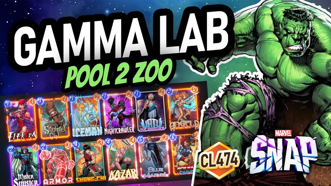 Gamma Lab Zoo - Pool 2 | Infinite - HULK SMASH