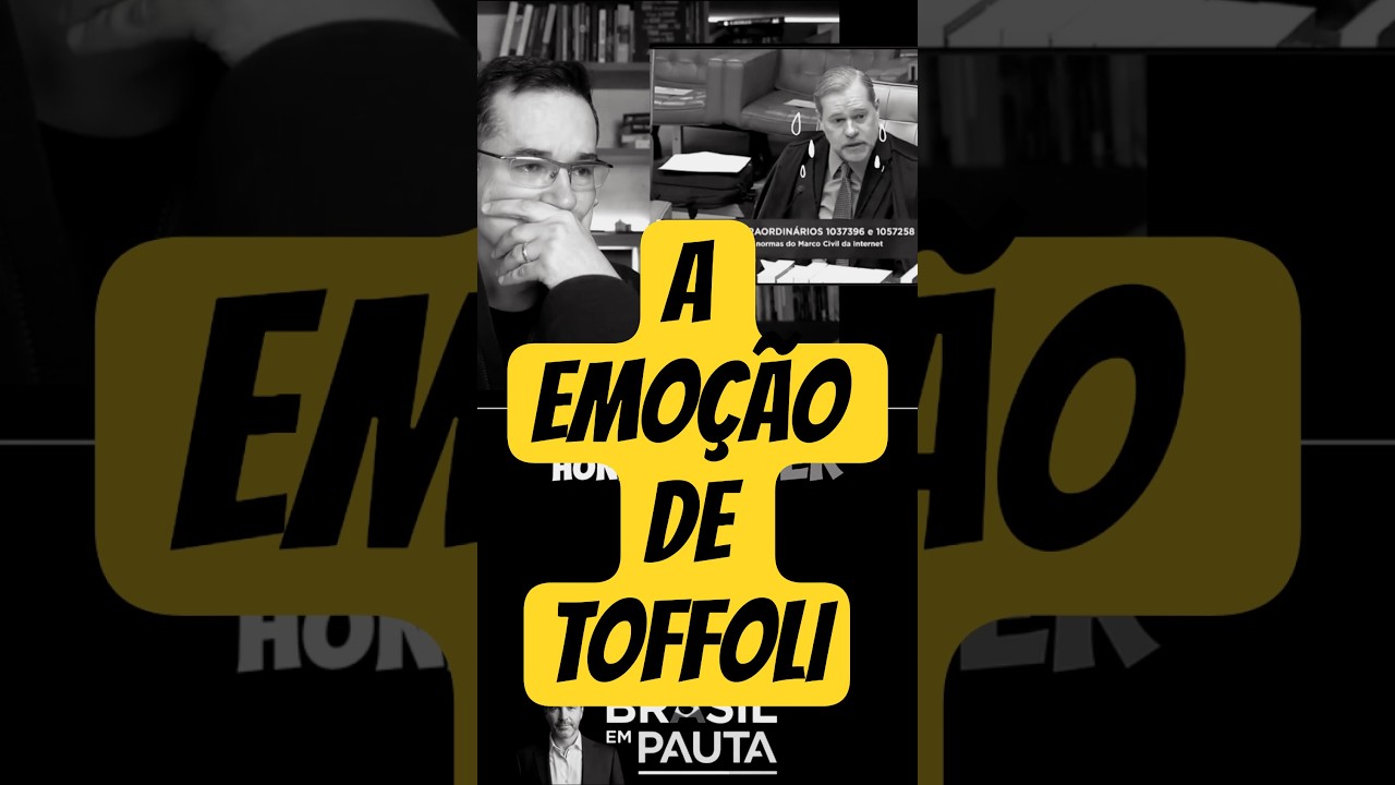 Toffoli CHORA ao instalar a CENSURA no Brasil e causa revolta 😭🚨As L&Aacute;GRIMAS da emo&ccedil;&atilde;o de quem