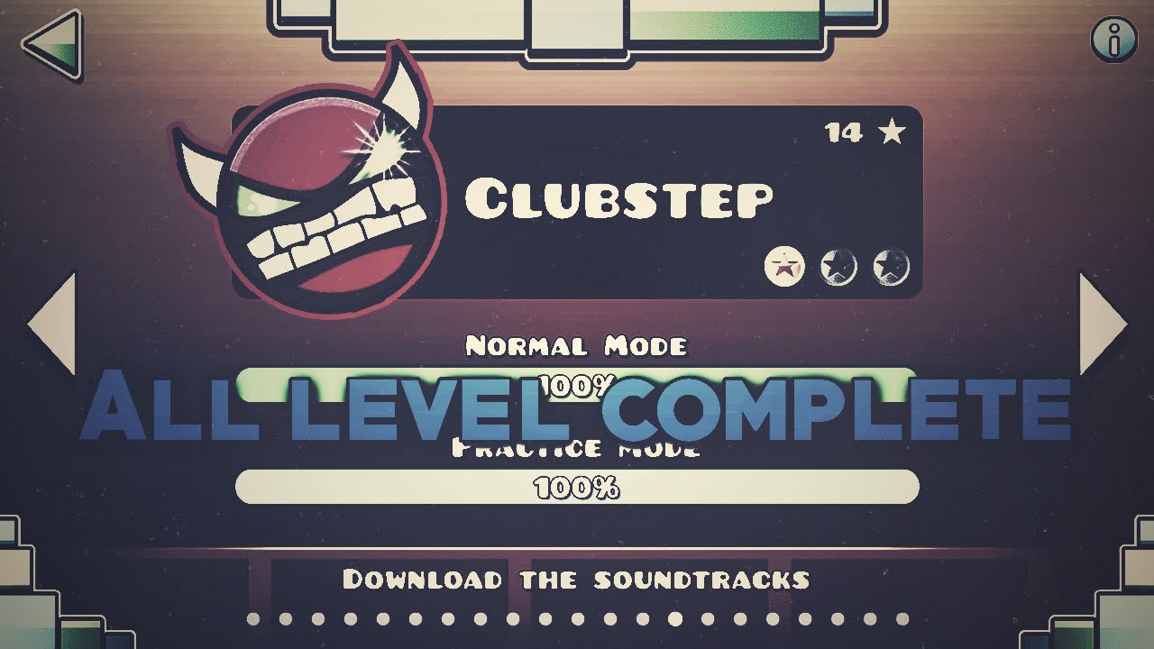 All level complete ! - Rubik4sPro - Geometry Dash