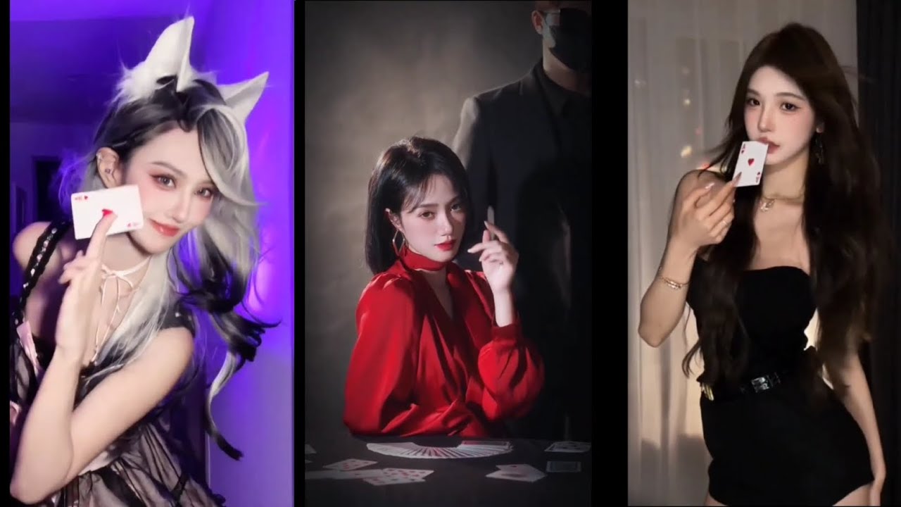 😍Amazing Card Throwing Transition❤️‍🔥#douyin#douyinmakeup#makeuptransition#transition#trending#viral