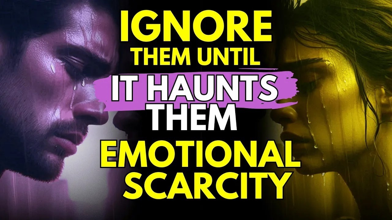 Ignore Them Until It Haunts Them ~ Emotional Scarcity