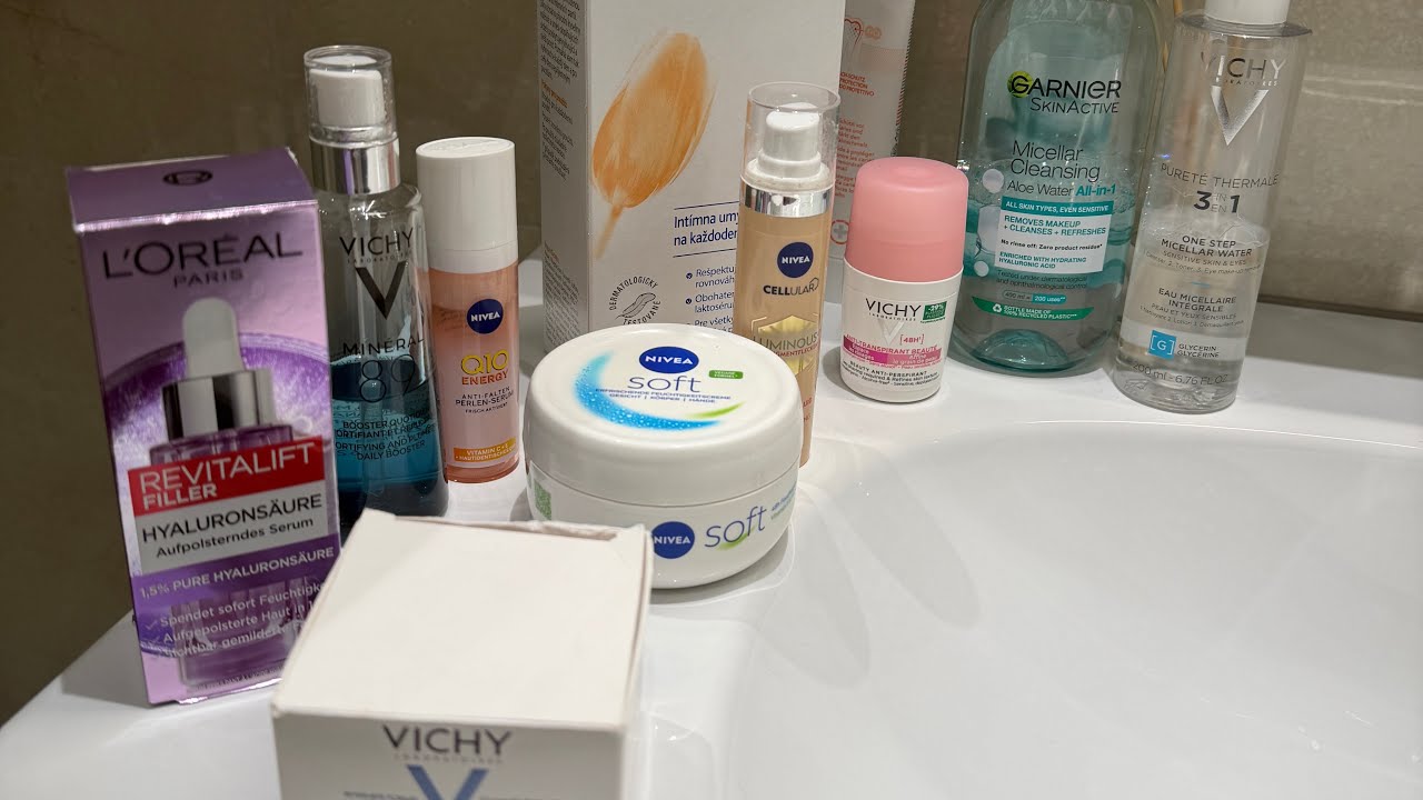 31/01/2026 Resenha e dicas produtos de beleza e cuidado com a pele #nivea #vichy #garnier 
