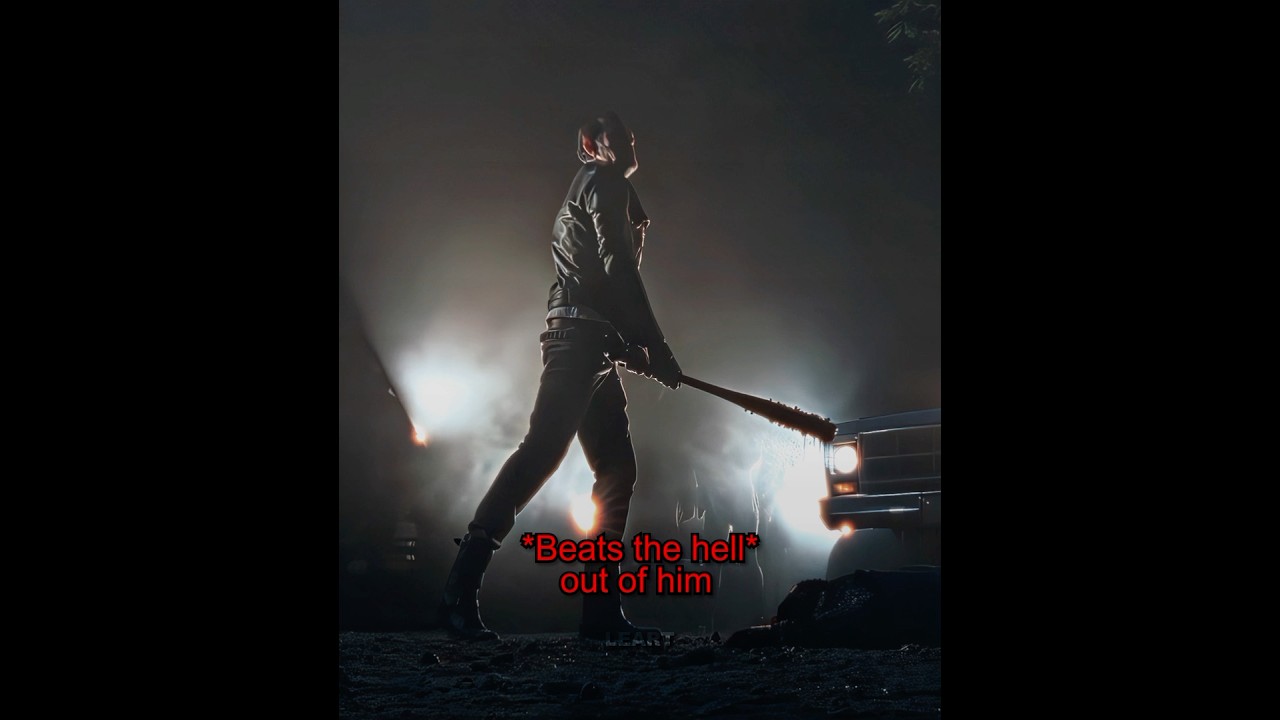 Negan kills Glenn / The Walking Dead / S7E01 / #neganedit #thewalkingdead #negantwd #twd #shorts