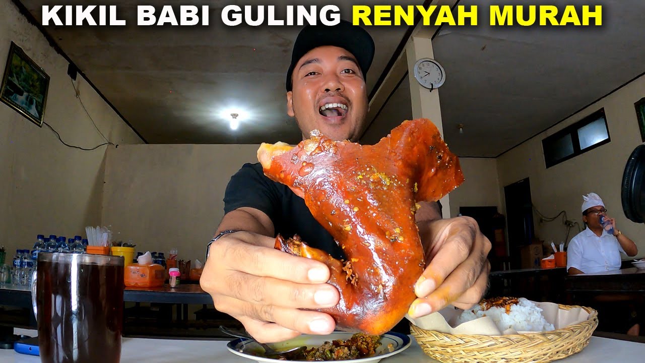 MUKBANG KIKIL BABI GULING RENYAH MURAH