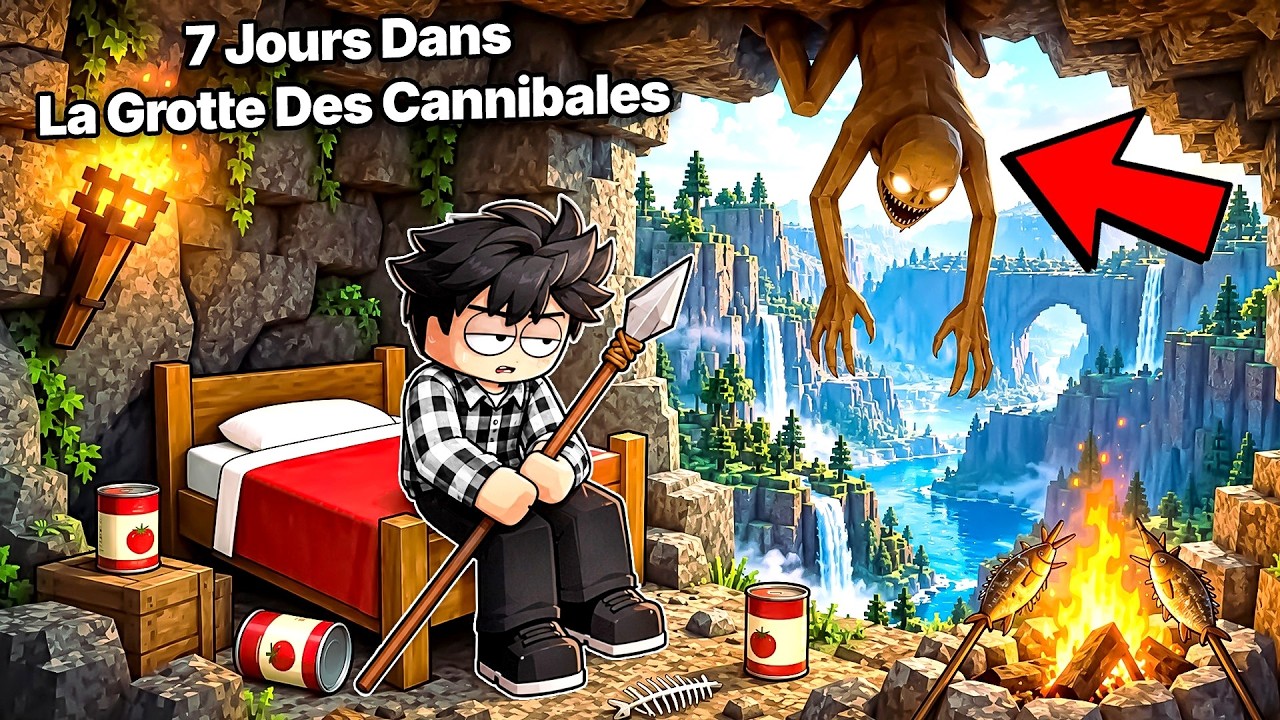7 Jours Coinc&eacute; Dans La Grotte Des Cannibales