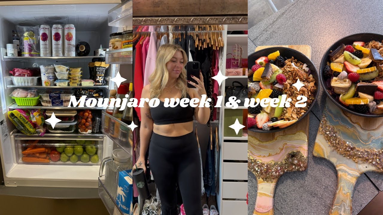 My Week 1 & 2 Experience on Mounjaro | Weight Loss Results, Side Effects & Tips