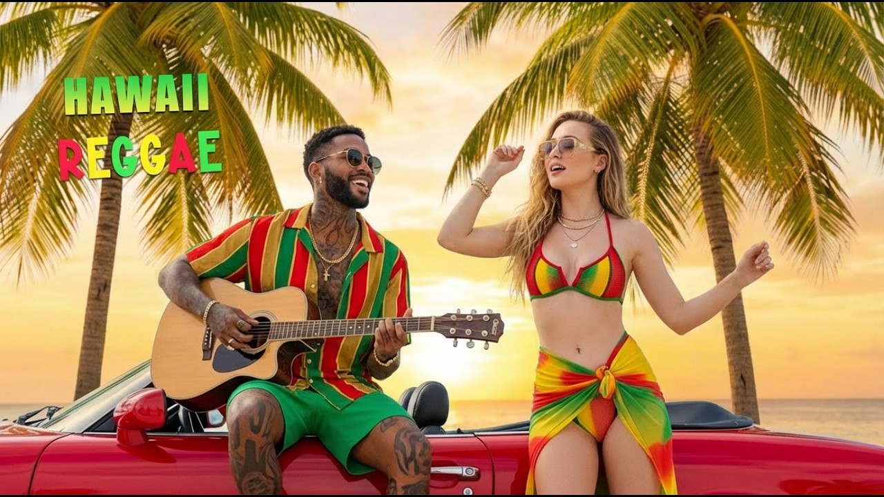 🌊 Chill Island Reggae Music – Aloha Hawaiian Vibes for Relaxing Days 🌴