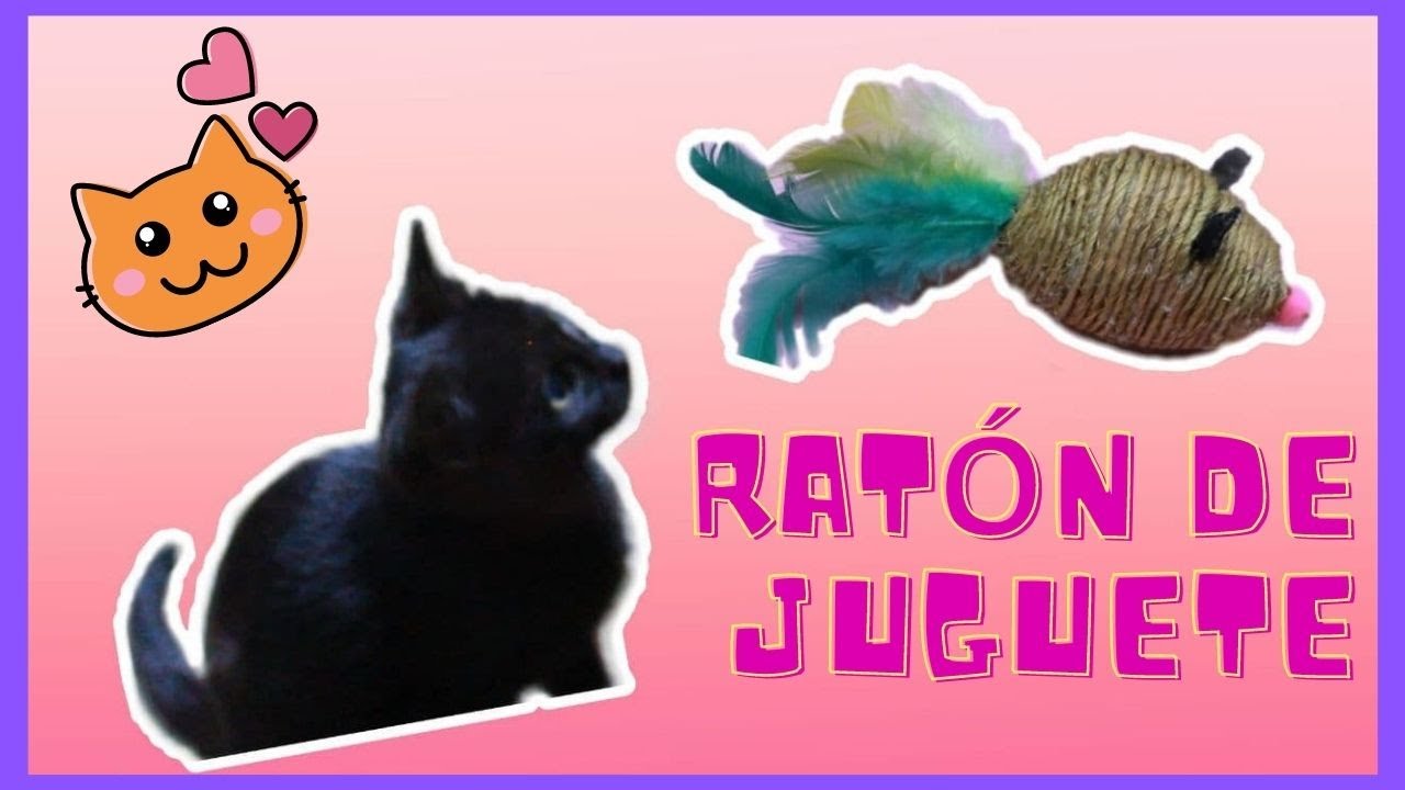 Cómo hacer un ratón de juguete para gato 😺 | Jessy Bunka Crafts
