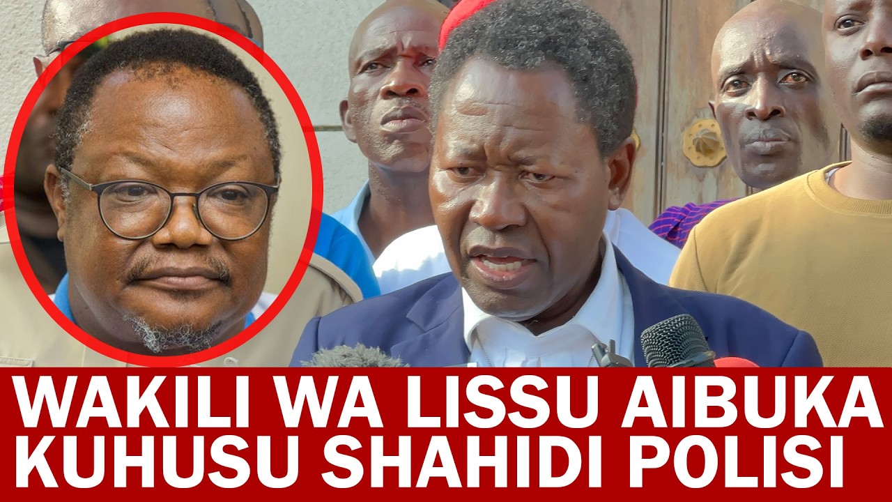 LISSU AKUTANA USO KWA USO NA SHAHIDI POLISI KIZIMBANI, WAKILI ACHARUKA MAHAKAMANI '