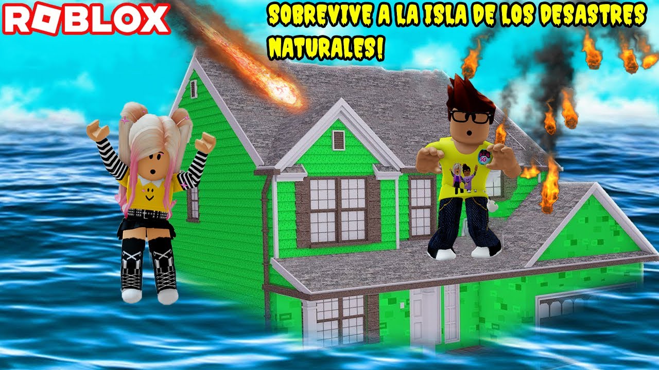 Sobrevive A La Isla De Los Desastres Naturales! Nuevo Juego Igual Que Natural Disaster! YEAA! 🥴