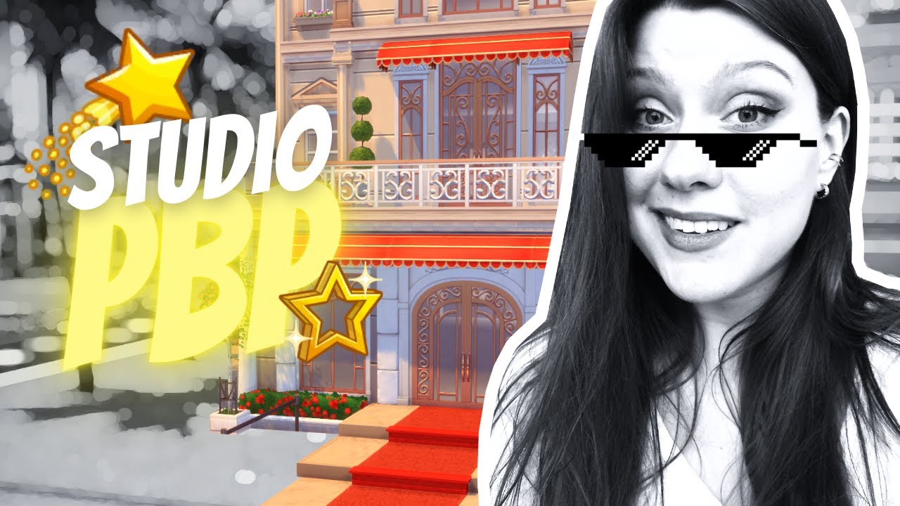 Le repaire des stars 🌟 | Rénovation du studio PBP #1 | SIMS 4