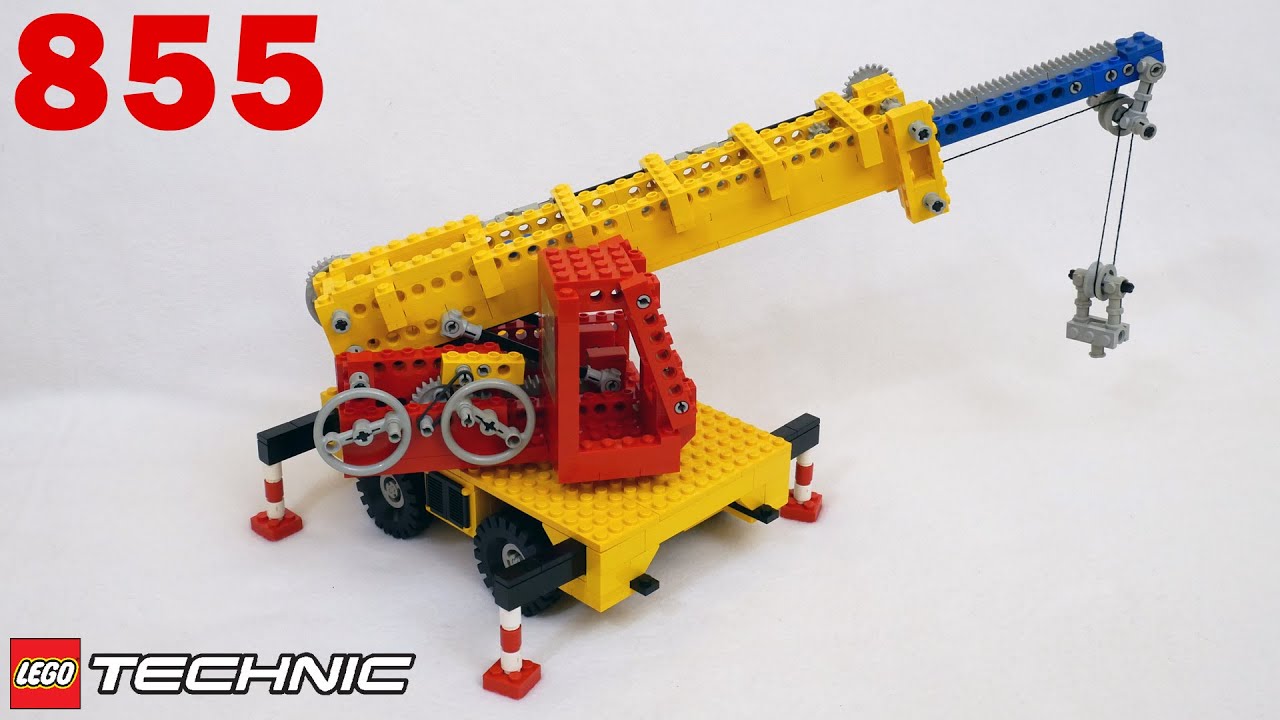 ПЕРВЫЙ ЛЕГО Техник Автокран 855 1978 года: Легенды LEGO Technic – Обзор 44