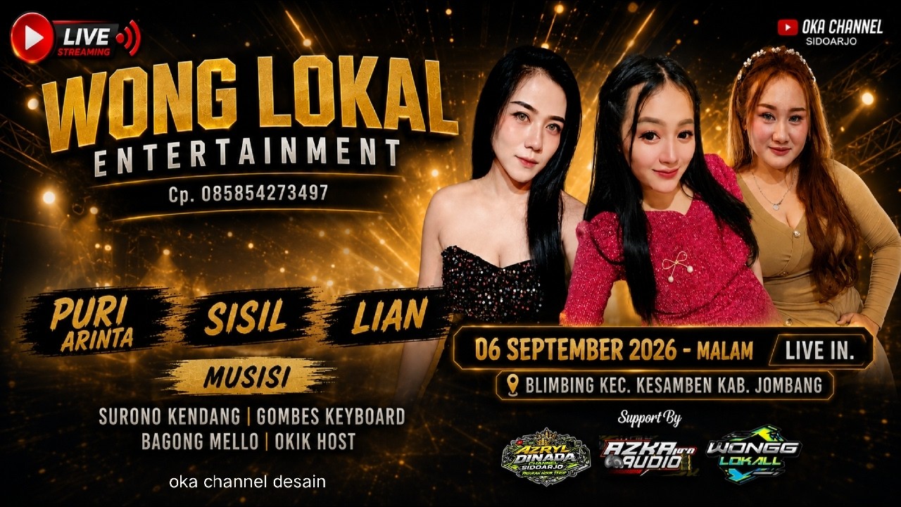 🔴LIVE WONG LOKAL ENTERTAINMENT | PENTAS DI BLIMBING KESAMBEN JOMBANG 2026