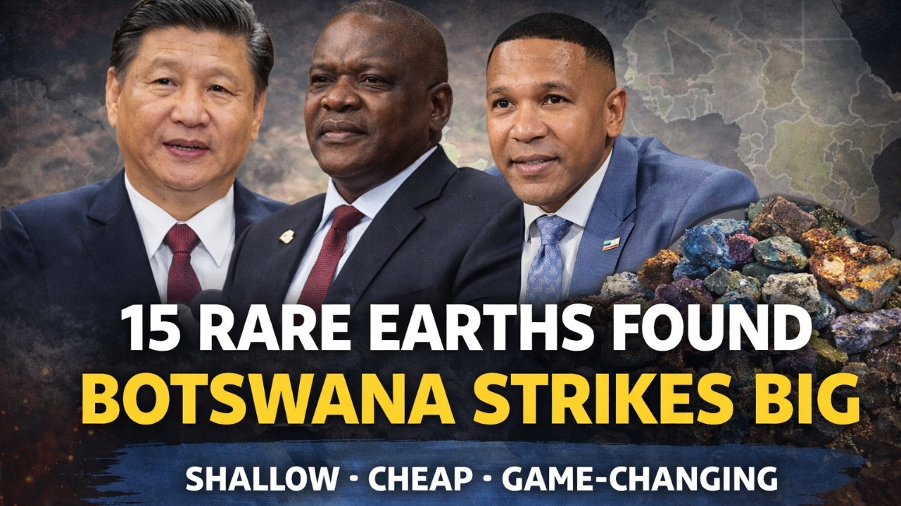 $28 Billion Discovery: Botswana Just Found the Minerals the World Is Fighting Over
