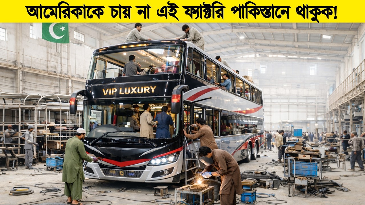 চীন জাপান আমেরিকাও এখন পাকিস্তানের এই বাস কিনছে! দেখুন পাকিস্তান কিভাবে...