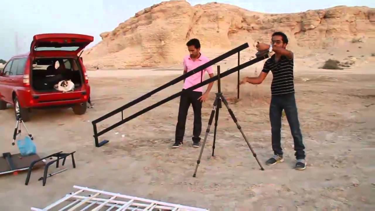DIY camera Stabilizer, crane, dolly and slider by Jaan AlBalushi