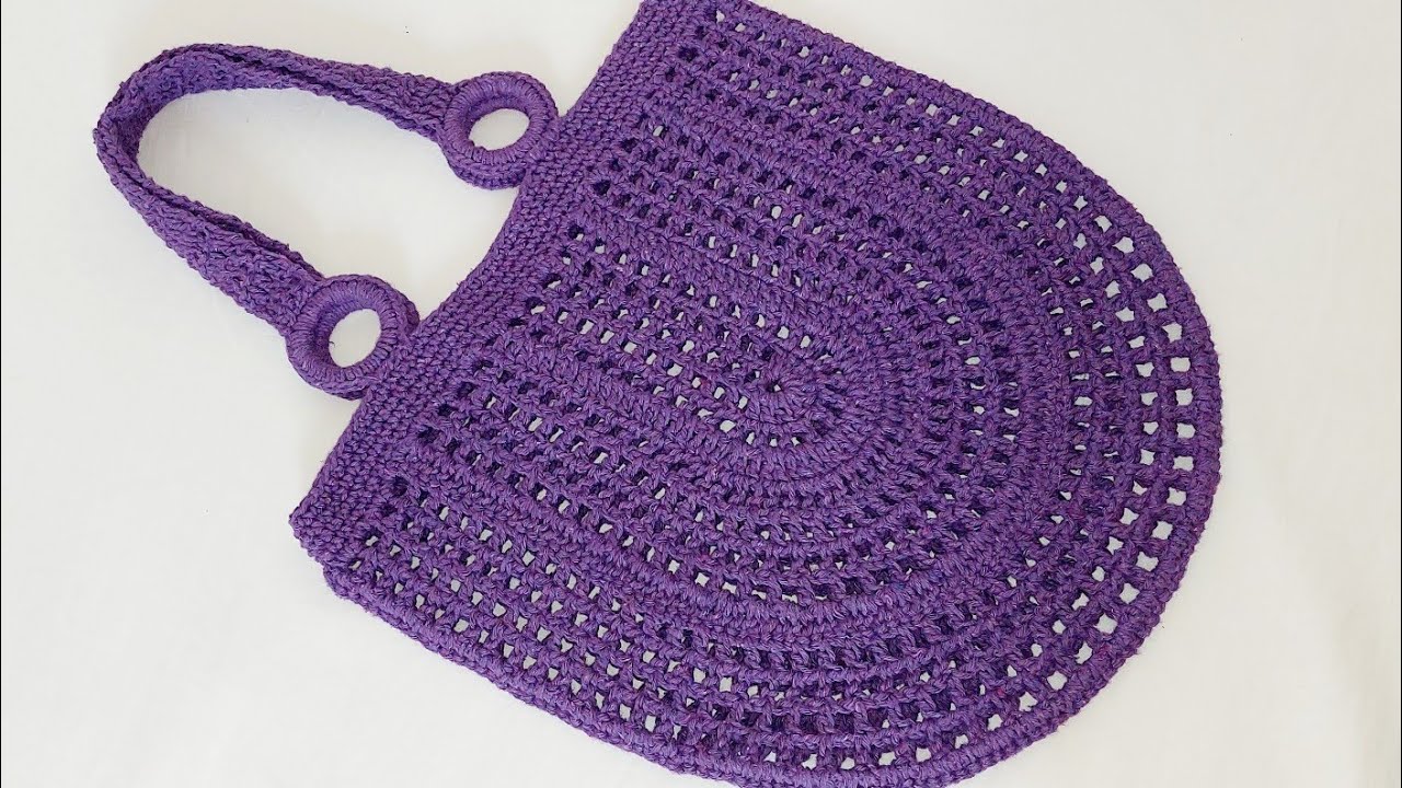 PASSO A PASSO BOLSA DE CROCHÊ (ECO BAG)