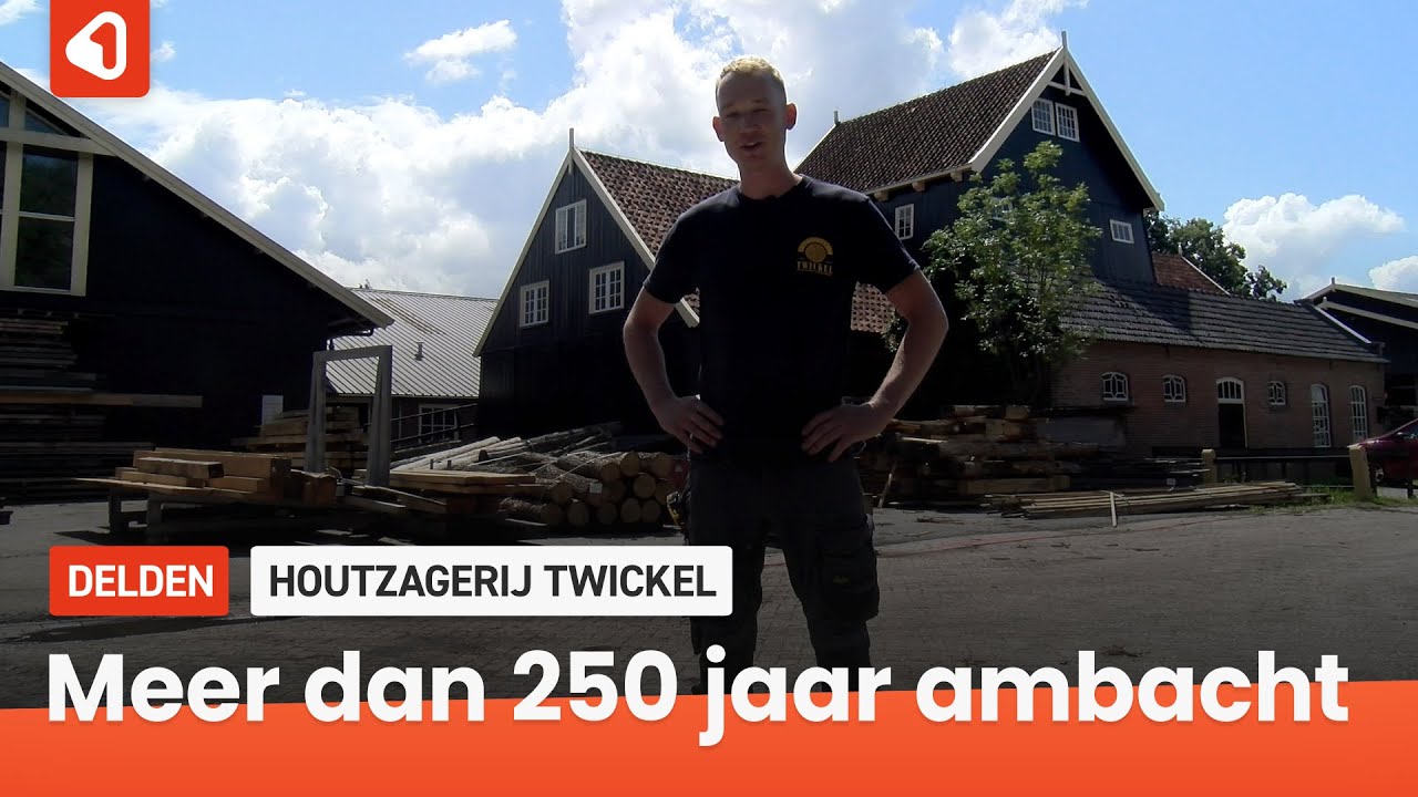 Houtzagerij Twickel al 250 jaar in bedrijf: vrijwilligers houden oude ambacht in ere