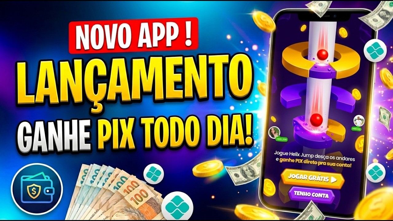 APLICATIVO PAGANDO NO PIX! NOVO APP PAGANDO EM 2026! APLICATIVO PARA GANHAR DINHEIRO EM 2026