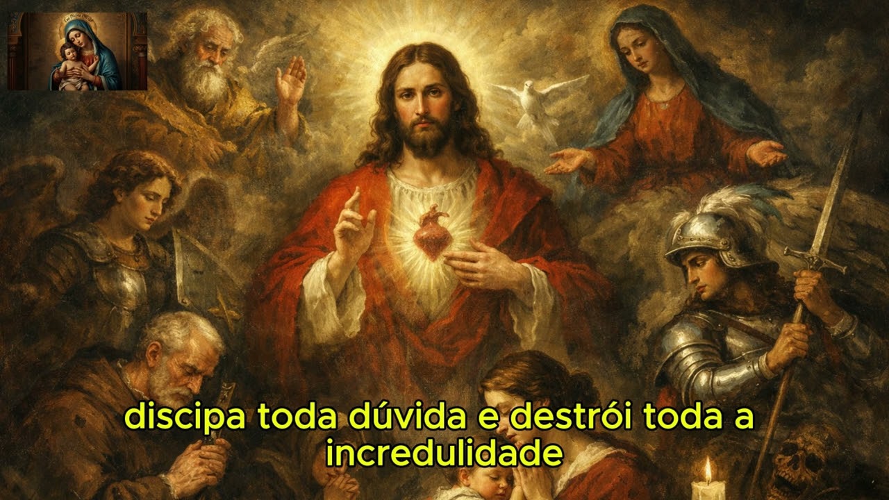 O Credo Romano Consagrado e as Sete Forças de Deus.A Mais Poderosa conta todo o mal.