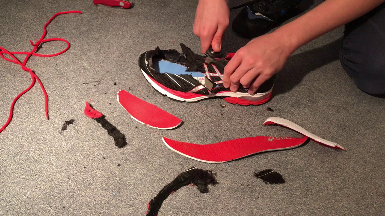 Destroying asics gel pulse 8 (part 5)