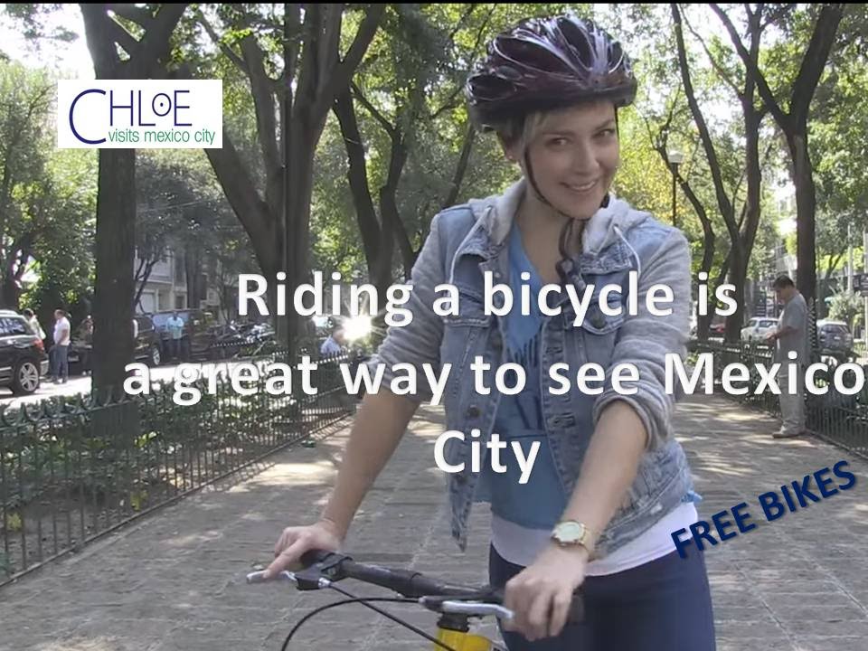 Riding a bicycle is a great way to see Mexico City. The Ecobici or free bike systems.