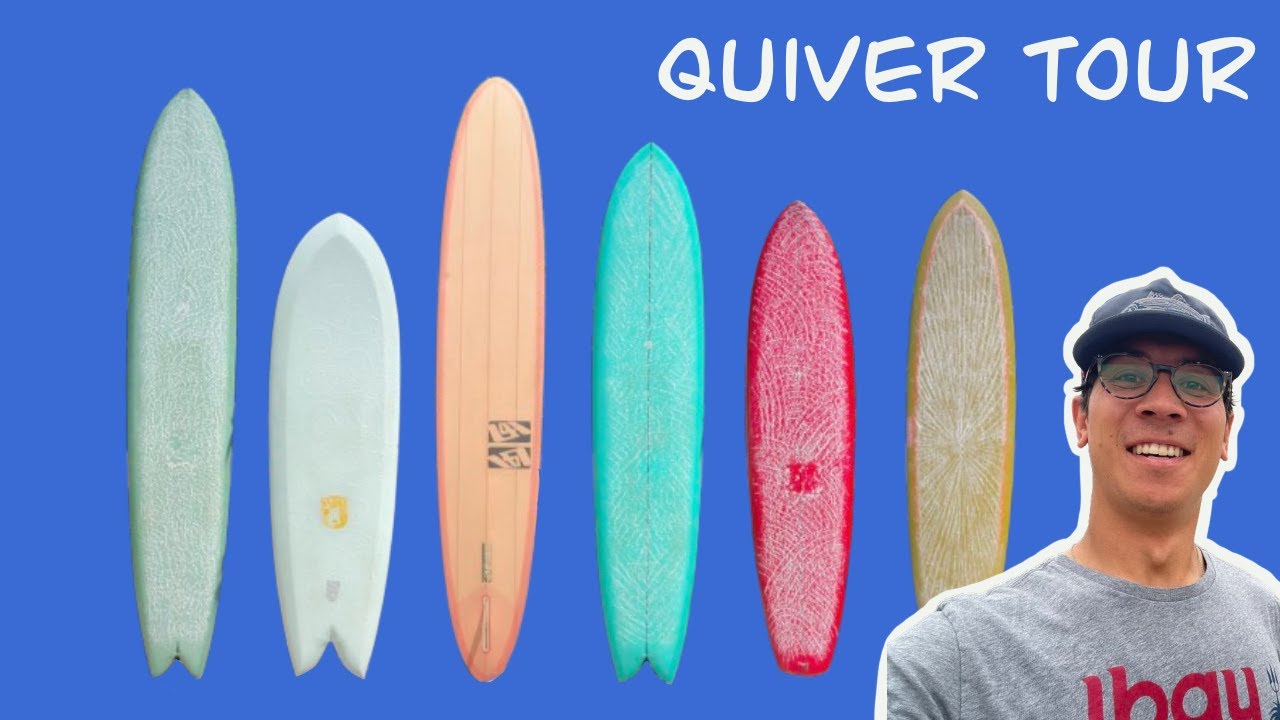 WEIRD Board Bros Part 1! Michael Miller and Koz McRae Surfboard Quiver Tour