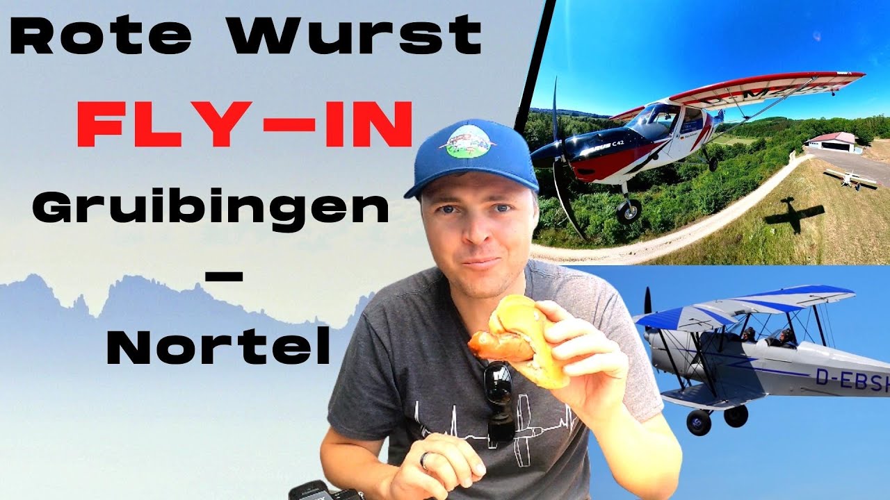 Fly-In Gruibingen Nortel 2022 mit der C42 und Insta 360 one x2