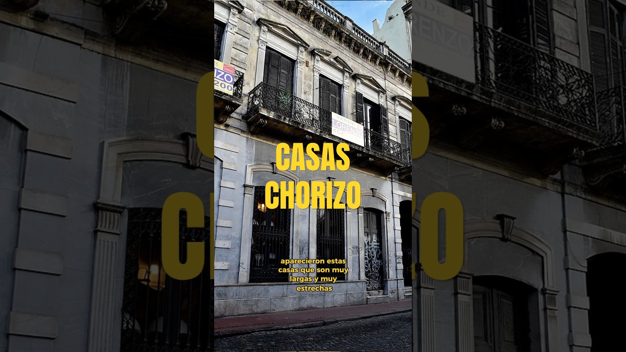 Casas Chorizo en Buenos Aires. Por qu&eacute; son as&iacute;?  #arquitectura #arte #historiadelarte #casas