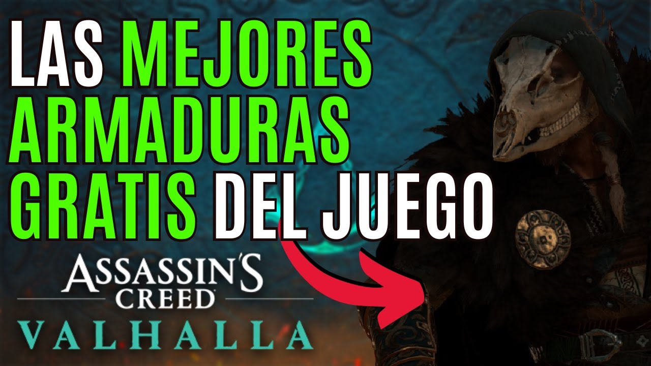💥 MEJORES ARMADURAS GRATIS en ASSASIN´S CREED VALHALLA 💥 ARMADURAS GRATIS ASSASIN´S CREED VALHALLA 😎