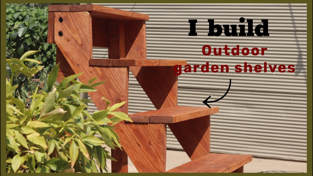Outdoor Garden Shelves