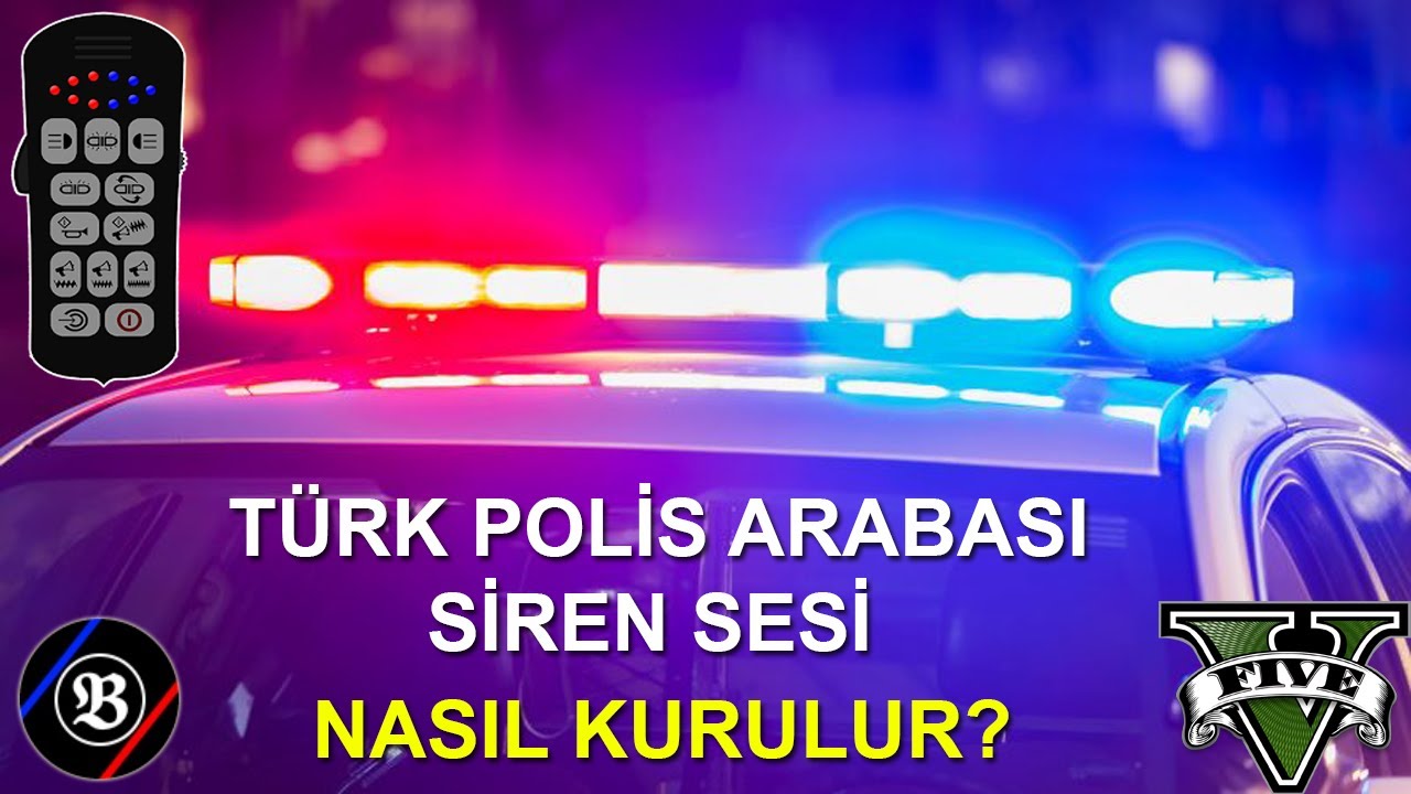 GTA 5 TÜRK POLİS ARABASI KLASİK SİREN SESİ NASIL KURULUR ? LSPDFR