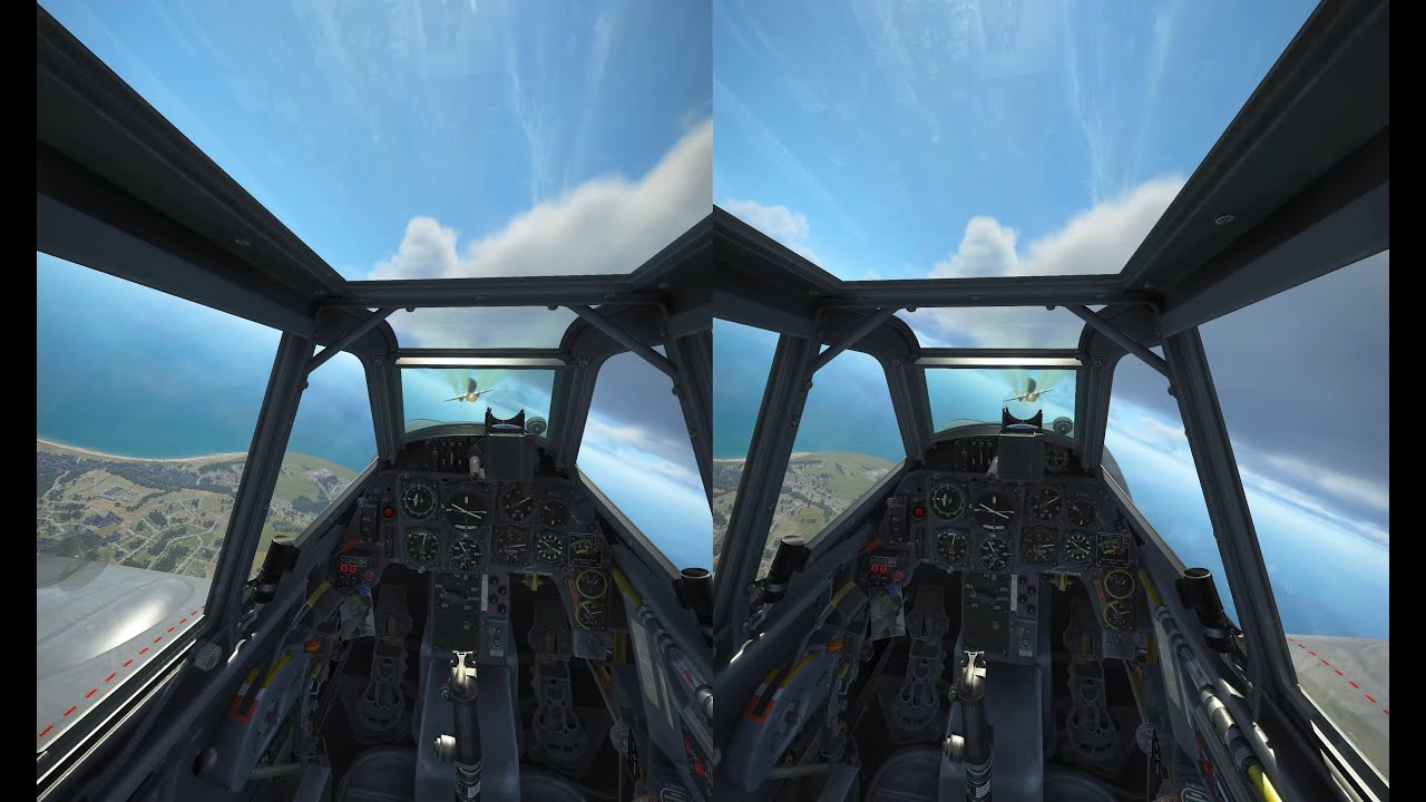 PIMAX Crystal Light + Honeycomb Charlie Rudder Test in IL 2  Sturmovik  Great Battles