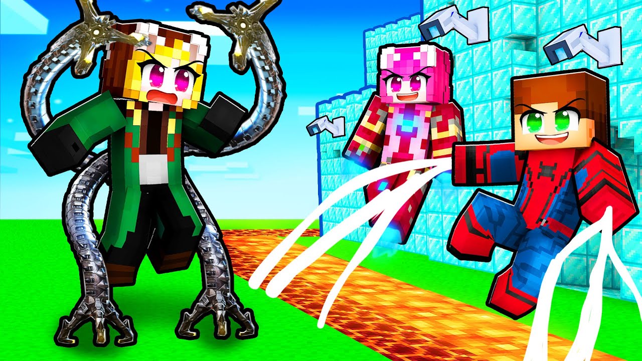 Cea Mai *SECURIZATA* Baza de EROI vs RAUFACATORI in Minecraft...