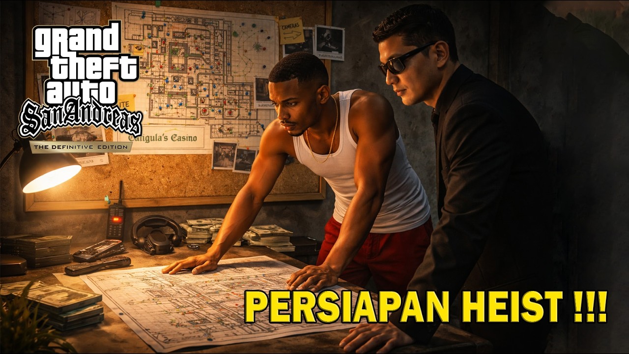 PERSIAPAN HEIST KASINO CALIGULA'S TERBESAR DI LAS VENTURAS  !! l Grand Theft Auto: San Andreas
