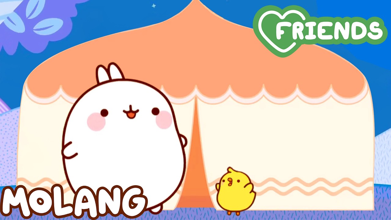 モランとピウピウのキャンプ大冒険 | キッズアニメーション | Molang 日本語