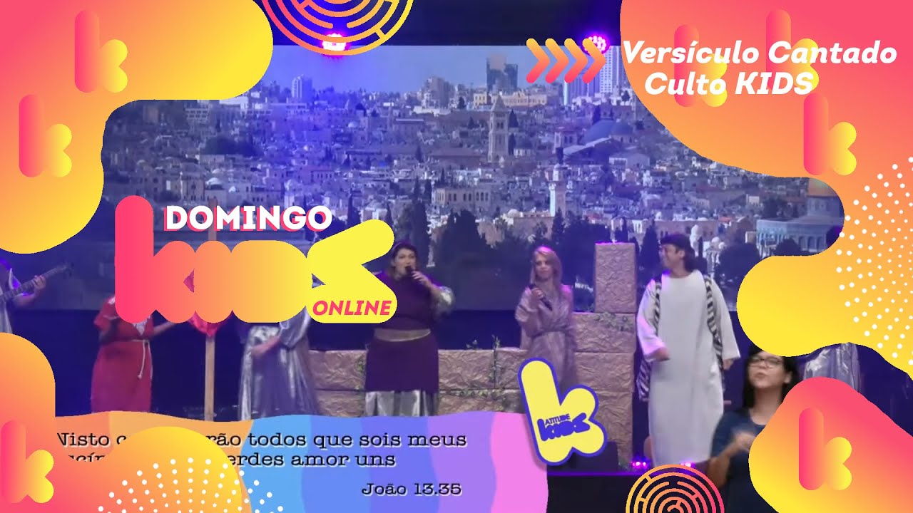Atitude Kids | Versículo Cantado - João 13:35
