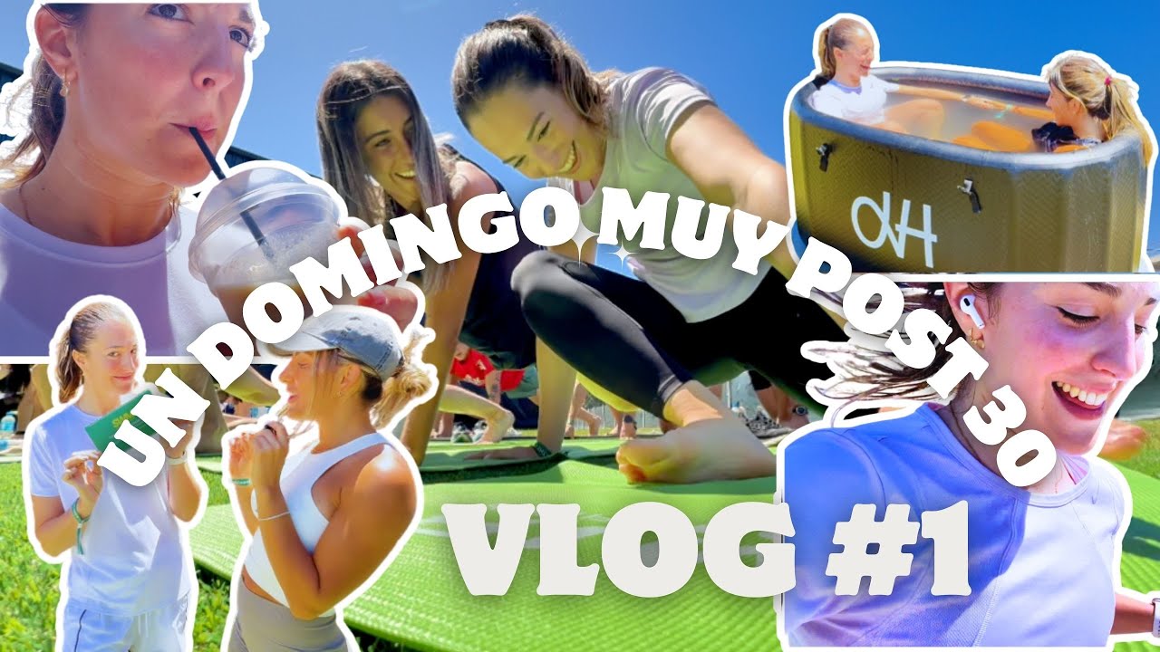 Domingo de running, yoga, crioterapia 🤯, electrolitos y batidos proteicos VLOG #1 la vida #post30