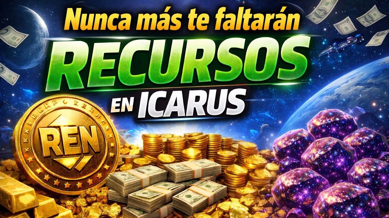 You'll never run out of resources again at ICARUS