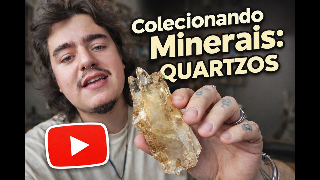 Colecionando Minerais ep1: Quartzos.
