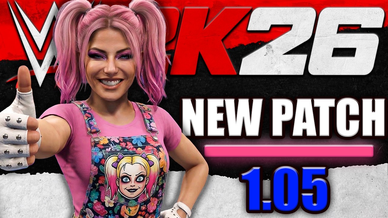 Патч 1.05 — это НАЧАЛО лучшей WWE 2K26.
